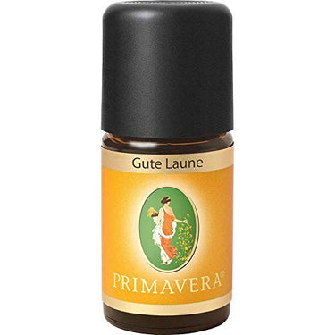 PRIMAVERA Duftmischung Gute Laune 2 x 5 ml - Orange, Limette und Zitrone - Aromaöl, Duftöl, ätherisches Öl Aromatherapie - motivierend - vegan im Sale